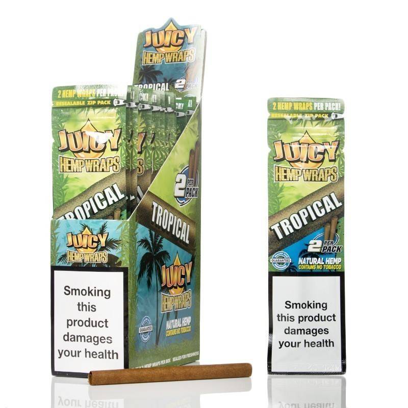 Juicy Hemp Wrap tropical 2 per pack